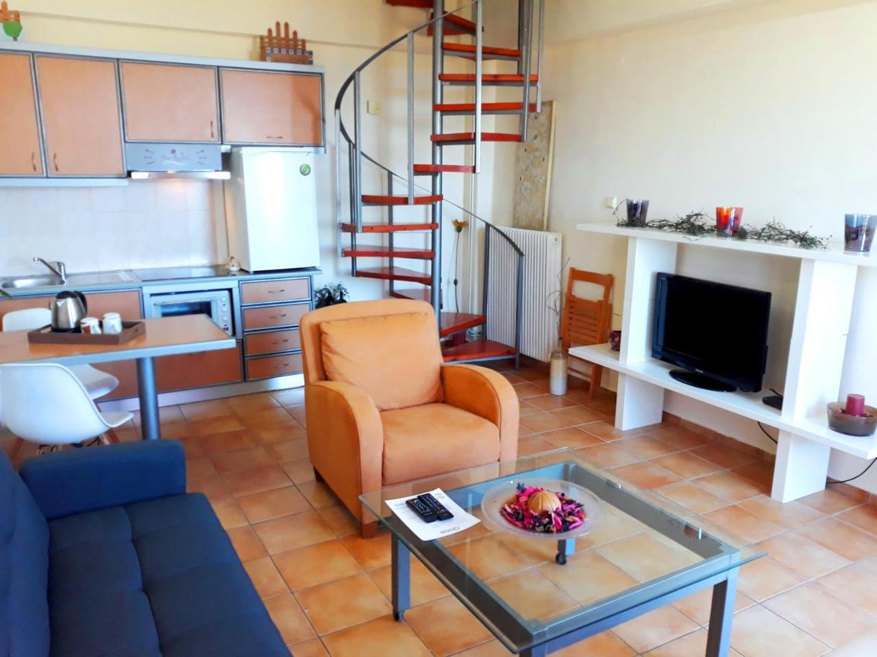 Point Twins Apartments Vrontádos Exterior foto