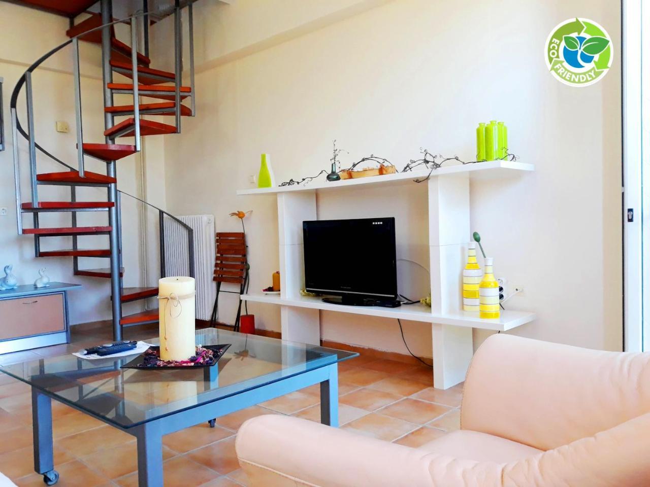 Point Twins Apartments Vrontádos Exterior foto